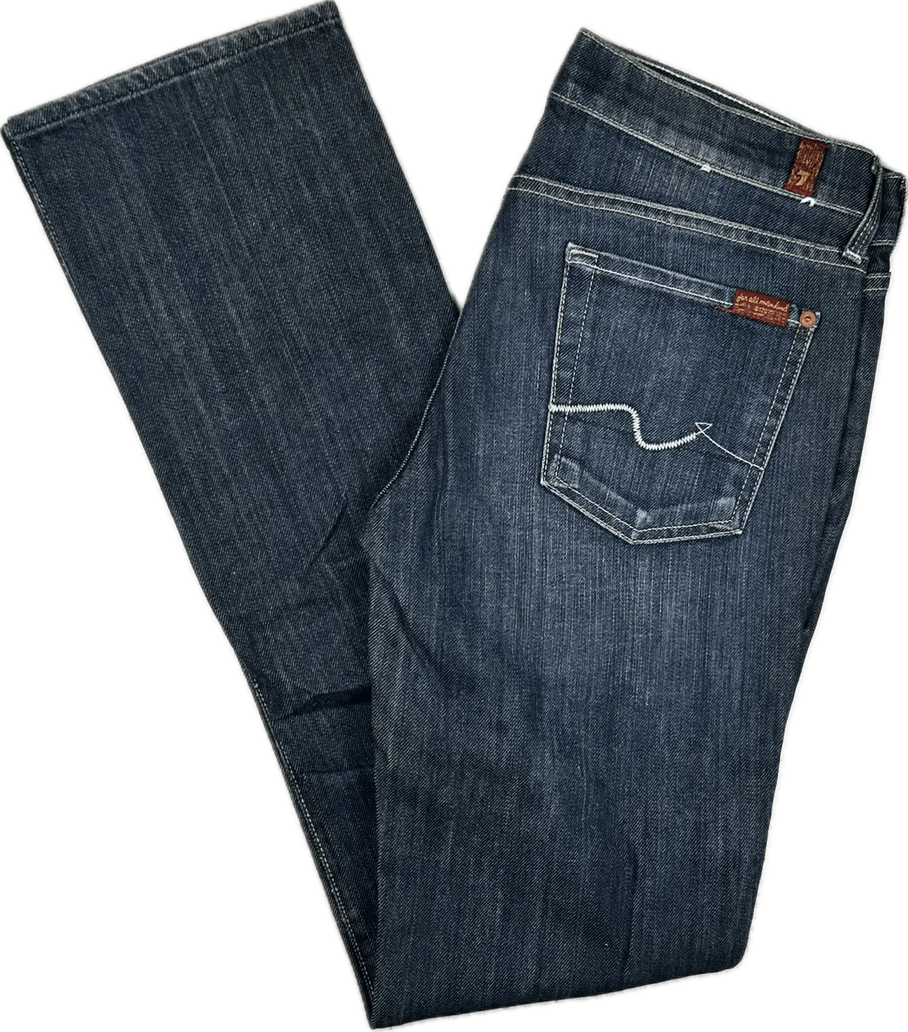 7 for all Mankind 'Straight Leg' Denim Jeans Size- 29