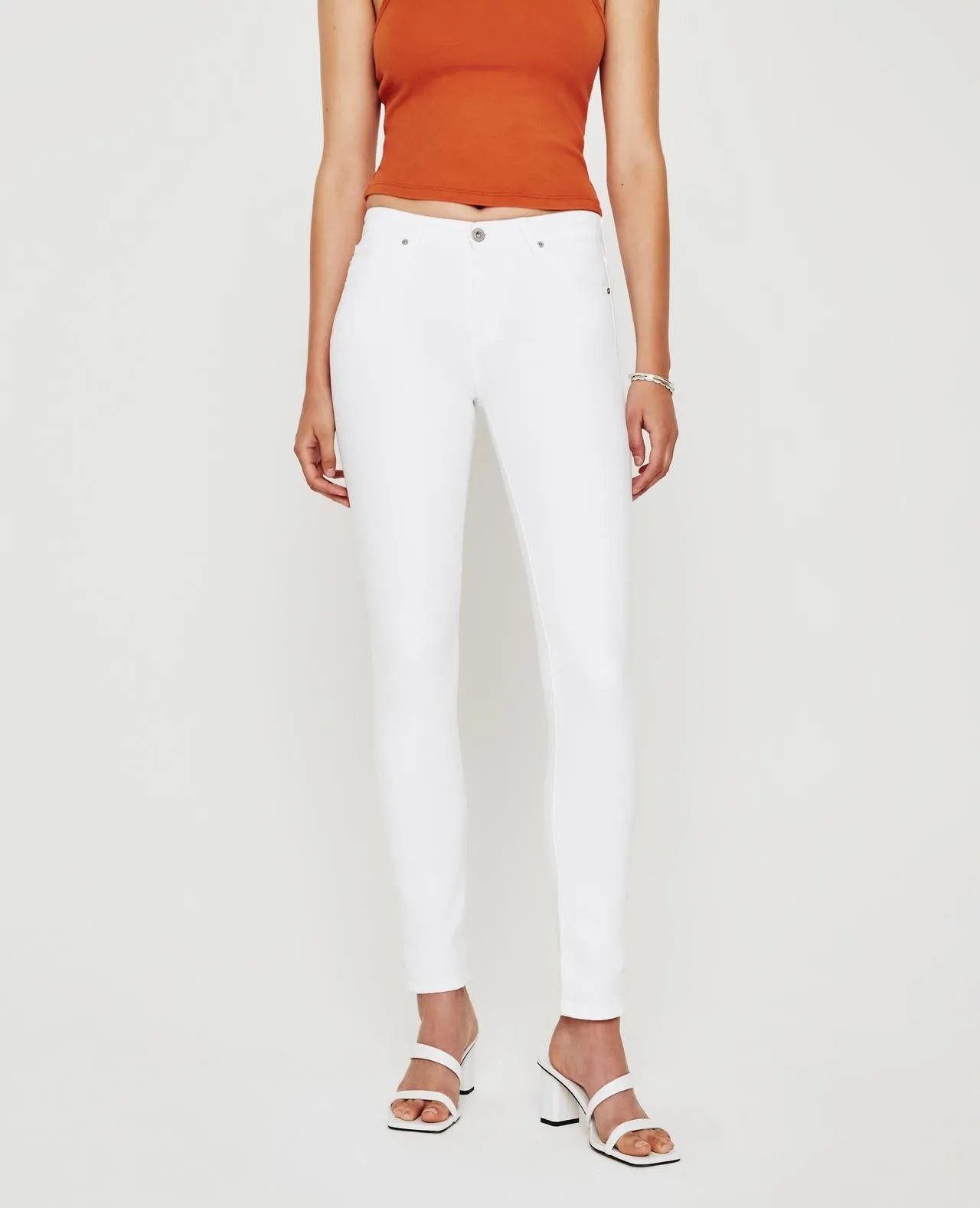 AG Jeans Prima in White