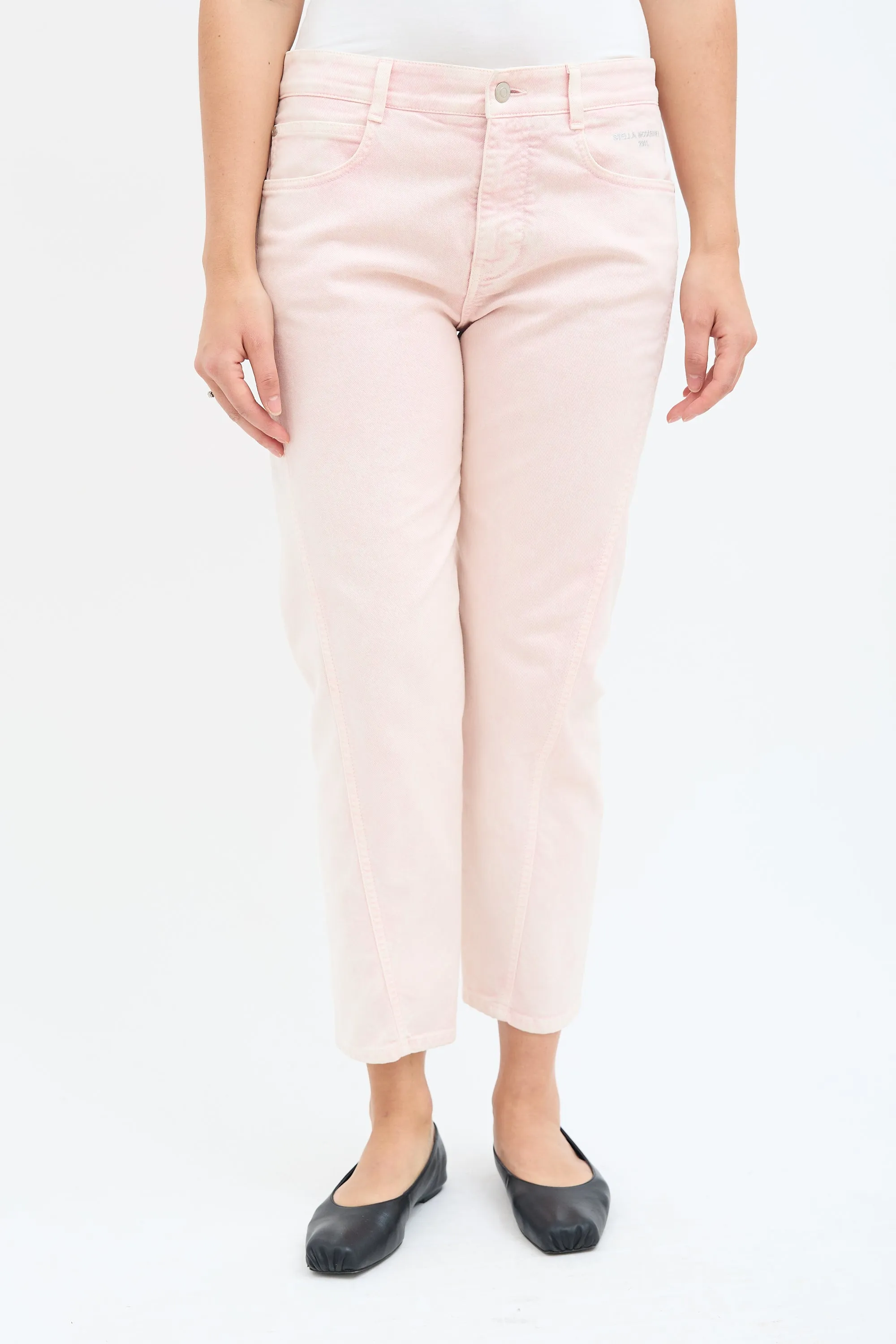 Asymmetrical Seam Jeans