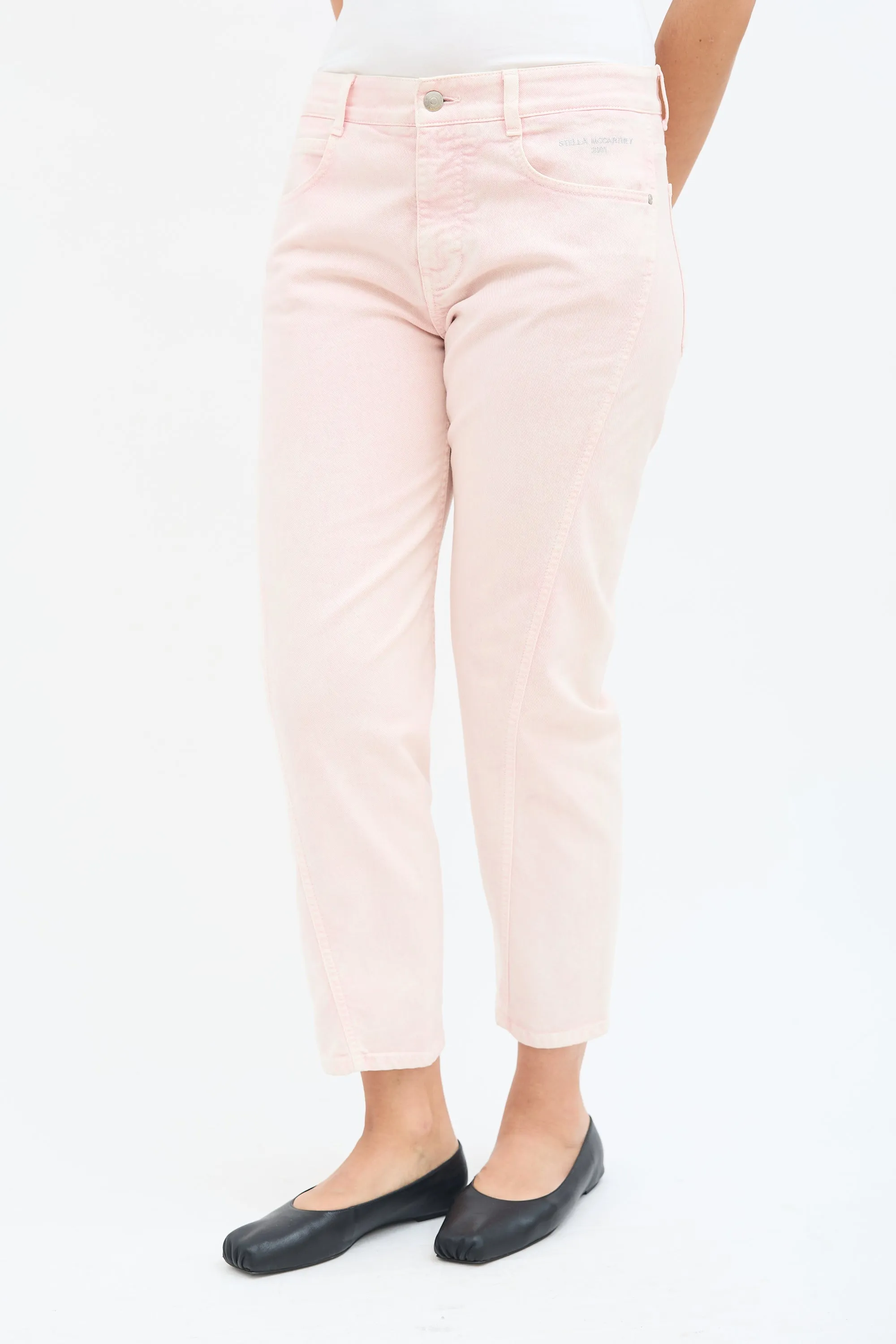 Asymmetrical Seam Jeans