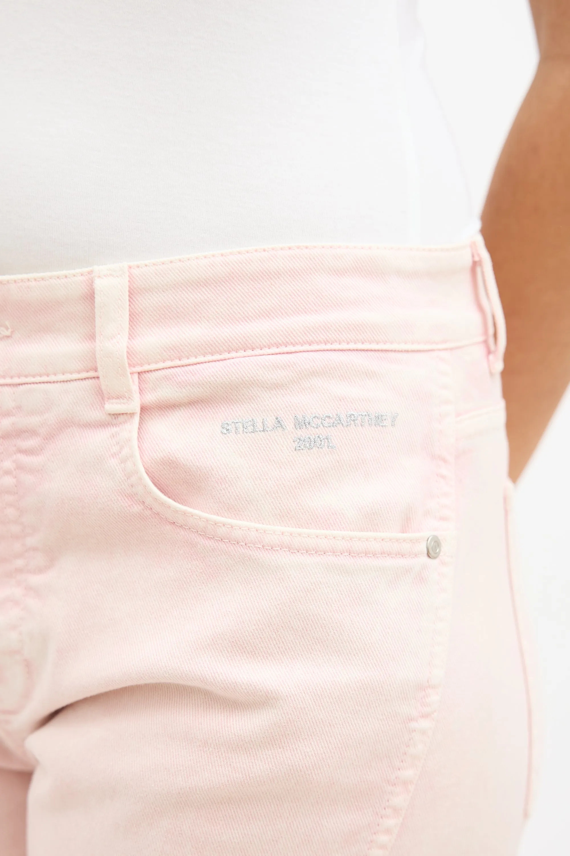 Asymmetrical Seam Jeans