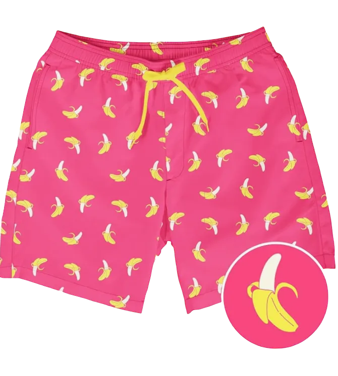 Banana Peel Swim Trunks