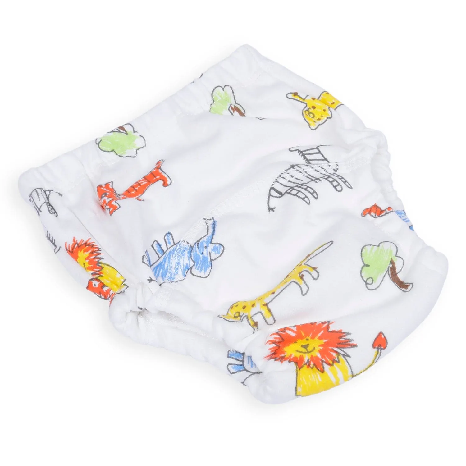 Forest Friends Reusable Cloth Training Pants Clothing Accessory Diaper Panty - Multicolour