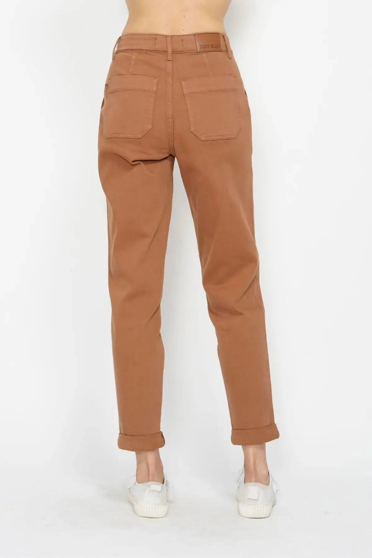 Judy Blue HW Camel Double Cuff Jogger