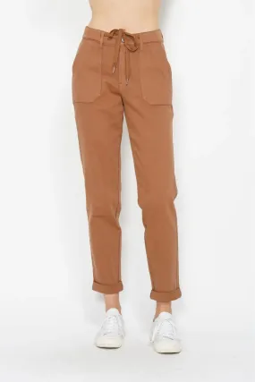Judy Blue HW Camel Double Cuff Jogger
