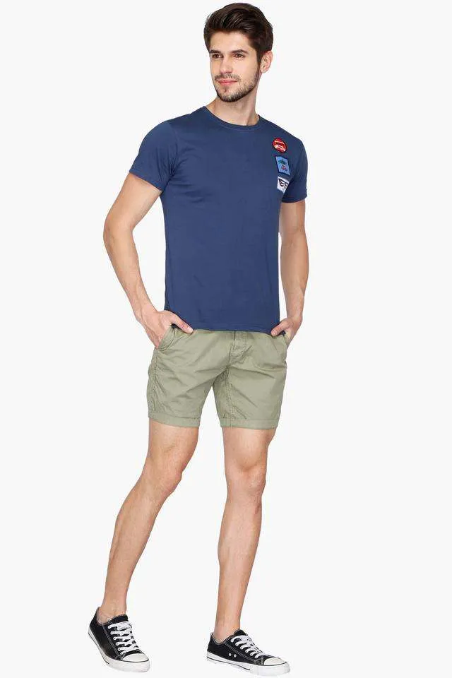 Life Mens 3 Pocket Solid Shorts