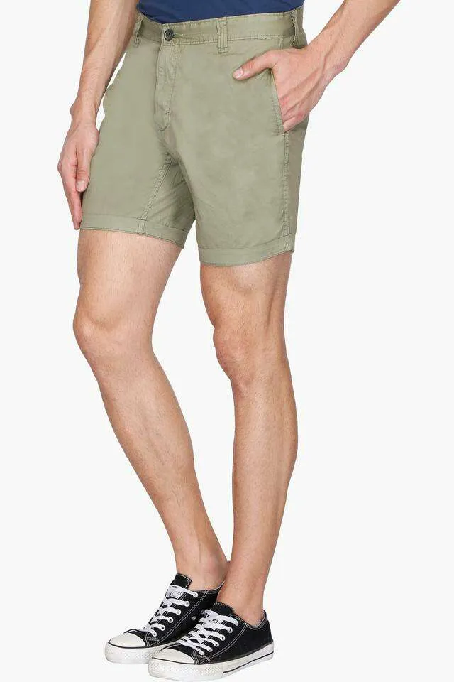 Life Mens 3 Pocket Solid Shorts