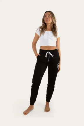 Lorne Womens Trackpant - Black/White