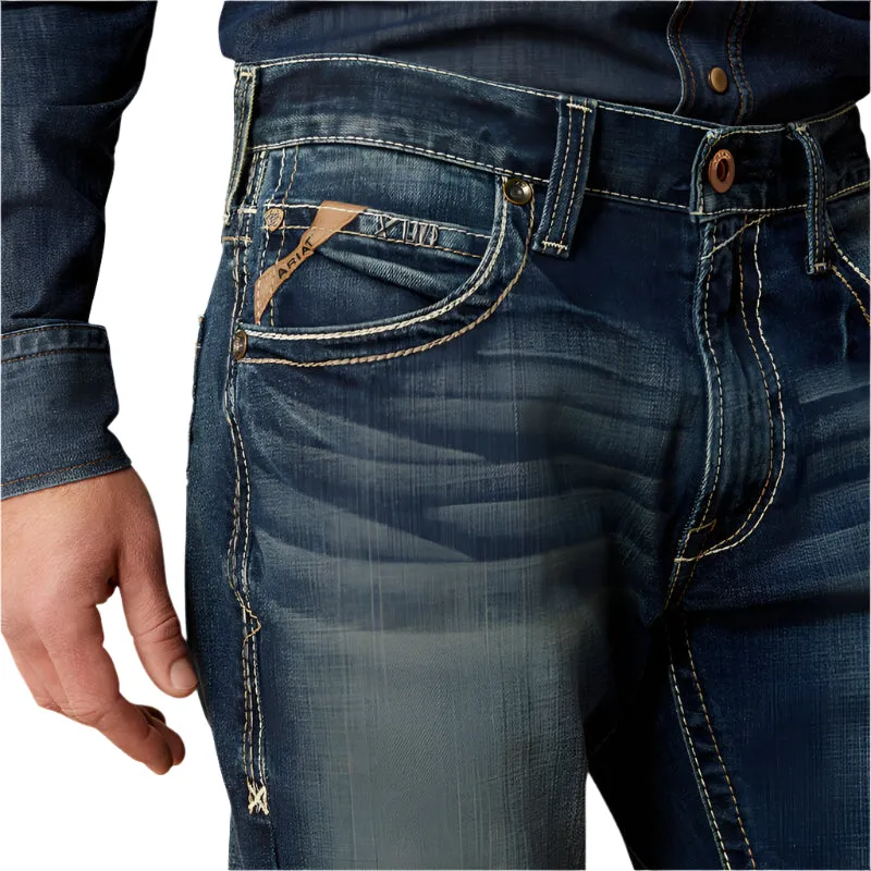Men's Ariat M5 Slim Stretch Adkins Stackable Straight Leg Jean 10030275