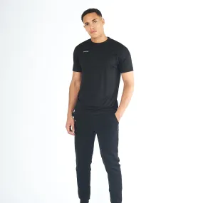 Omnitau Adult's Team Sports Organic Cotton Sweat Pants - Black