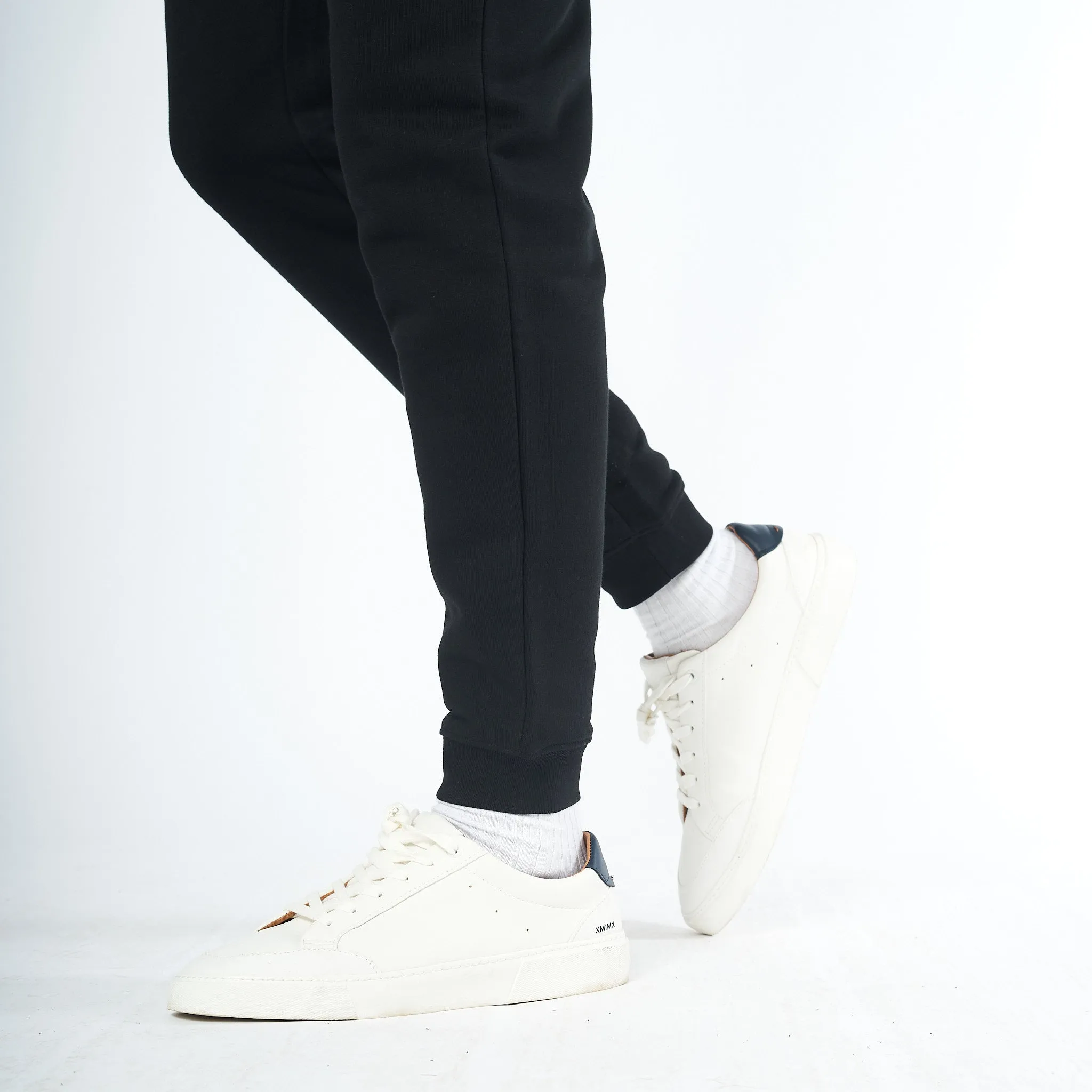 Omnitau Adult's Team Sports Organic Cotton Sweat Pants - Black