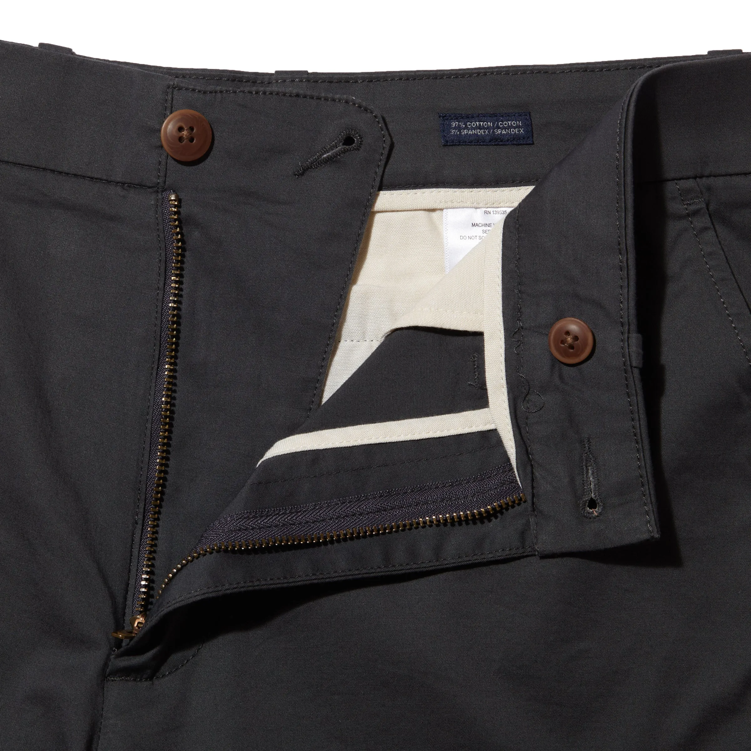 Thompson Flex Stretch Shorts  7"- Dark Gray