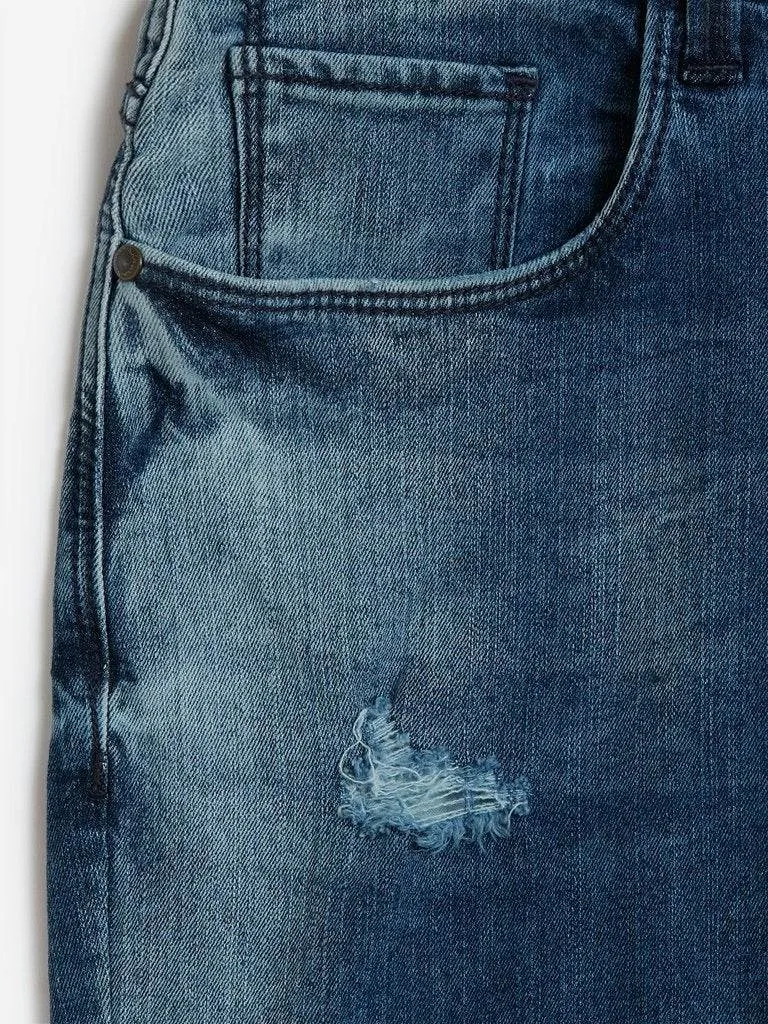 Urban Edge Denim Shorts